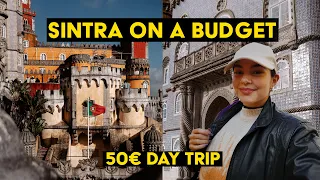 Day Trip to SINTRA 🇵🇹 | Pena Palace & foodies on a budget! | Travel Vlog 2023