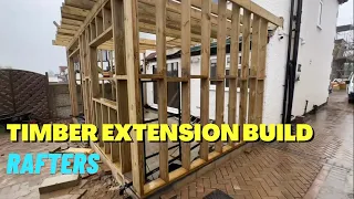 Timber frame extension: Ep 13