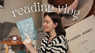 Reading Wuthering Heights for the First Time 🍂🕯️📖 Reading Vlog *no spoilers*