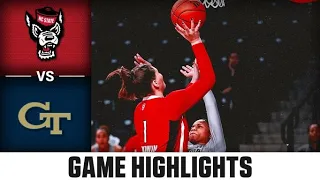 NC State vs. Georgia Tech Women's Basketball Highlights (2022-23)