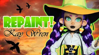 Repaint! Kay Wren the Witch in Training ☆ Halloween Collaboration 2021