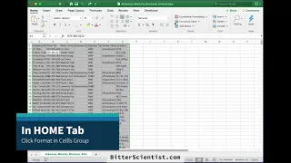 Autofit all columns in Excel Table