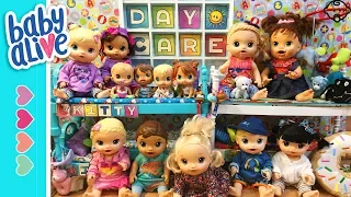 Baby Alive Doll FULL Collection 2018! 😋Meet our FAMILY and DAYCARE dolls! 🌼