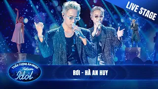 RƠI - HÀ AN HUY làm mới ca khúc "vé vàng" tại chung kết Vietnam Idol 2023