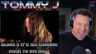 Tommy Johansson "ALONE & IT’S ALL COMING BACK TO ME NOW " 🇸🇪 Covers | DaneBramage Rocks Reaction