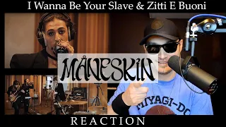 Måneskin (Italy Eurovision 2021) “I Wanna Be Your Slave” & “Zitti E Buoni” | REACTION