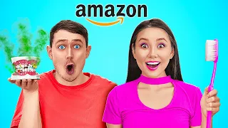 VERRÜCKTE AMAZON PRODUKTE || Auspacken viraler Artikel! Oma-Tricks vs Küchen-Gadgets von 123GO! FOOD