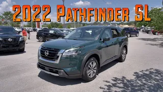 New Green 2022 Nissan Pathfinder SL at Nissan of Cookeville