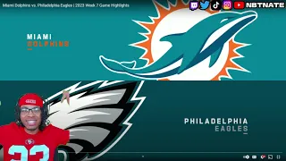 49ERS FAN REACTS TO Miami Dolphins vs. Philadelphia Eagles | 2023 Week 7 Game Highlights