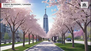 Experience the Beauty of Cherry Blossoms in Toronto's High Park - Spring 2024 Spectacular! | #love