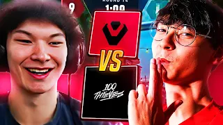 SINATRAA REACTS TO SENTINELS VS 100T (MATCH OF THE CENTURY)