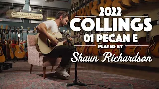 2022 Collings 01 Pecan E played by Shaun Richardson