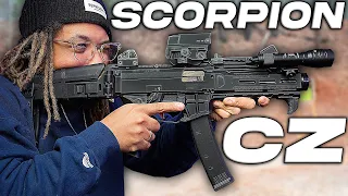 CZ Scorpion EVO 3 Plus Pistol Full Setup | The BEST Gun For Home Defense ?