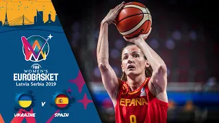 Ukraine v Spain - Full Game - FIBA Women's EuroBasket - Final Round 2019