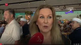 Petra Berger op het Forever Young Festival bij Radio Flevoland 22-8-2018