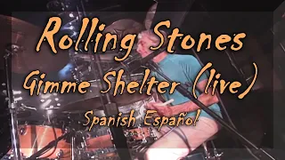 Rolling Stones - Gimme Shelter (Live) Spanish Lyrics Letra Sub