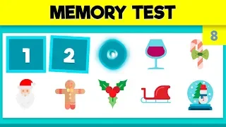 QUICK MEMORY TEST - PHOTOGRAPHIC MEMORY TEST - VIDEO 8