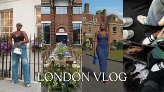 LONDON VLOG | TRAVEL DIARIES, FIRST TIME IN THE CITY, INFLUENCER PRESS TRIP, HIDDEN GEMS + EATS!