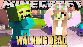 Minecraft - THE WALKING DEAD : LITTLE KELLY CAPTURED BY ZOMBIES?!