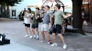 Sopot Street Music Mamma Mia, Bella Ciao, Hallelujah, Wah-Wah Brass