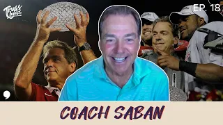 Coach Nick Saban Talks with Cam Jordan and Mark Ingram II | Truss Levelz E18 | The Players' Tribune