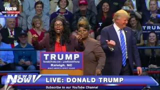 FNN: Donald Trump Meets The Notorious Diamond and Silk - Self Described "Black Trump Supporters"