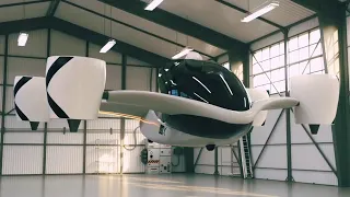 Stunning HOVERBIKE eVTOL future passenger drone | UDX AIRWOLF