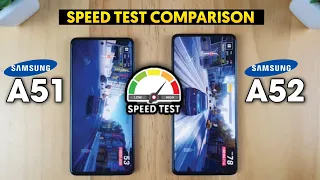 🔴 Samsung A52 vs Samsung A51 Speed Test Comparison | Samsung Galaxy A52 Speed Test | Samsung A52