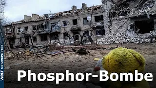 KRIEG IN DER UKRAINE: Selenskyj wirft der russischen Armee den Einsatz von Phosphor-Bomben vor