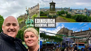 Things to do in EDINBURGH SCOTLAND: Old Town, Royal Mile, Edinburgh Castle, Carlton Hill Travel Vlog