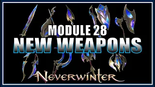 NEW VOIDTOUCHED WEAPONS: Ranked vs all Other Endgame Weapons! Will be Best In Slot? - Neverwinter