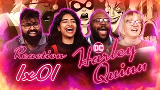 FIRST TIME WATCHING - Harley Quinn - 1x1 Til Death Do Us Part - Group Reaction