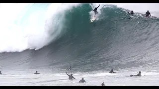 The Wedge goes mental with HUGE SURF