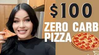 $100 IG Pizza ?! Testing Zero Carb Pizza I Bought of Instagram * keto friendly *