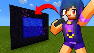 How To Make A Portal To The Aphmau Pop Star Dimension in Minecraft!
