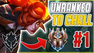 UNRANKED TO CHALLENGER EP #1 | SHOWING YOU WHY KATARINA IS THE MOST BROKEN CHAMPION IN LOW ELO