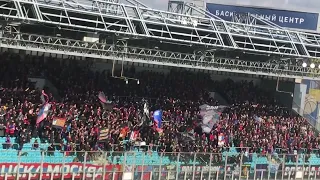 Химки - ЦСКА, фанатская трибуна: «Мы - ЦСКА!» 9 апреля 2022 г.