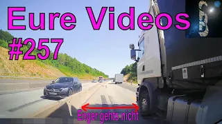 Eure Videos #257 - Eure Dashcamvideoeinsendungen #Dashcam