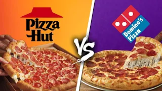 Ranking EVERY Pizza From Dominos VS Pizza Hut