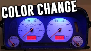 Volkswagen Mk3 Cluster Filter Color Change Instructions