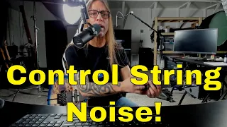 Monday Guitar Motivation: String Noise Control