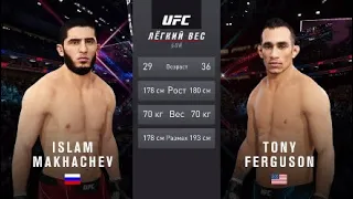 UFC Ислам Махачев vs Тони Фергюсон