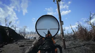 [FO4] Kar98k Fake Through Scope Test