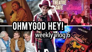 weekly vlog 6 | I met Sir Ian McKellen?! Moulin Rouge, Good Luck Studio, Theatre Café Diner + more