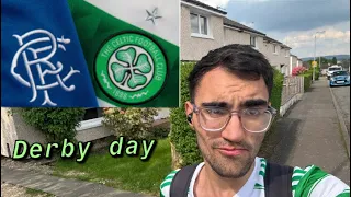 Glasgow Derby day Celtic Rangers. Pub vlog good moments caught and more
