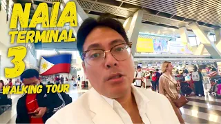 2023 NAIA Terminal 3 International Departure Walking Tour | Marhaba Lounge Review