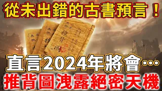 從未出錯的古書預言！直言2024會發生……！推背圖、地母經、孔聖枕中洩露天機！丨禪語