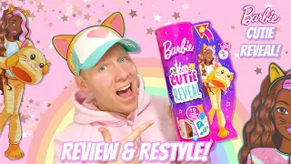 Barbie Cutie Reveal! 😻🎀💛 Kitty Cat | Review & Restyle!