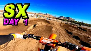 MY FIRST DAY RIDING SUPERCROSS! - The Journey Begins...