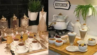 أبهري ضيوفكي باناقتك في تقديم الشاي او القهوة😉تعلمي من السيدة التركية فن تقديم الشاي و القهوة☕